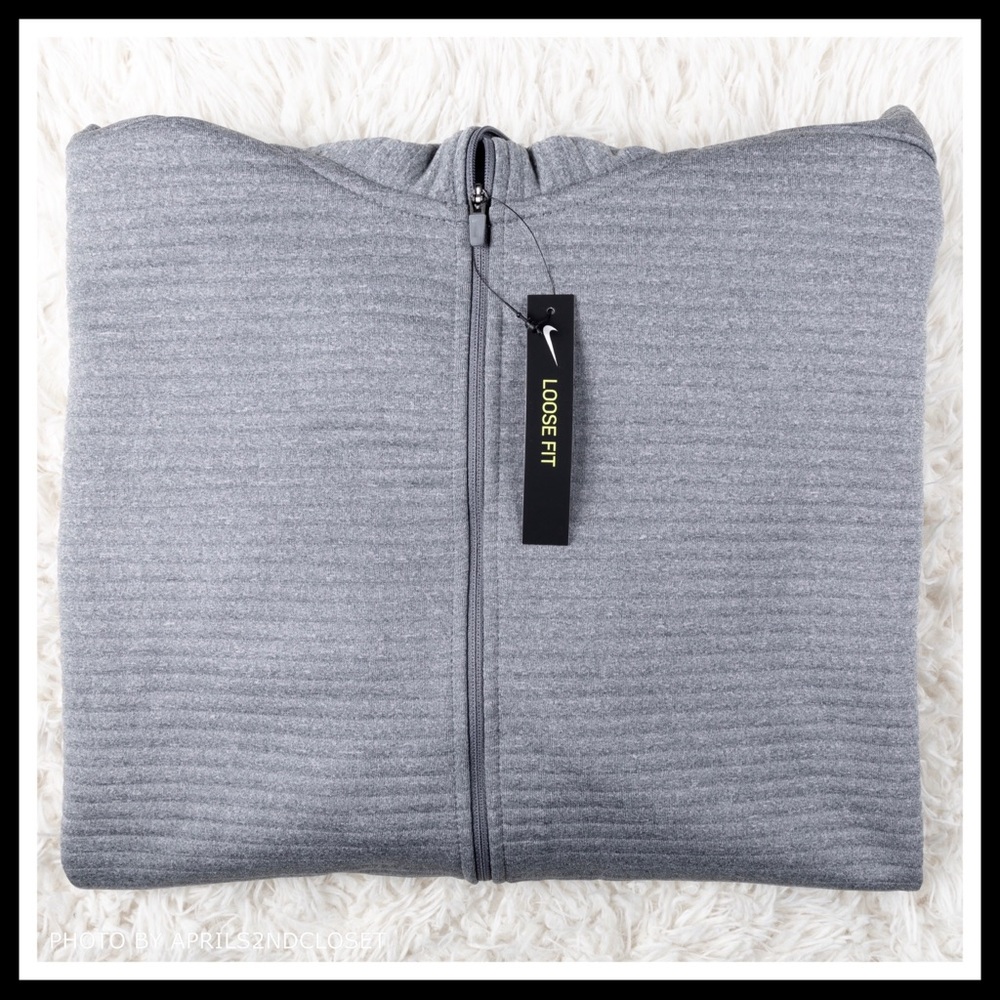 NIKE HOODIE GREY HOODED UTILITY ACTIVE JACKET A2C - Picture 5 of 8